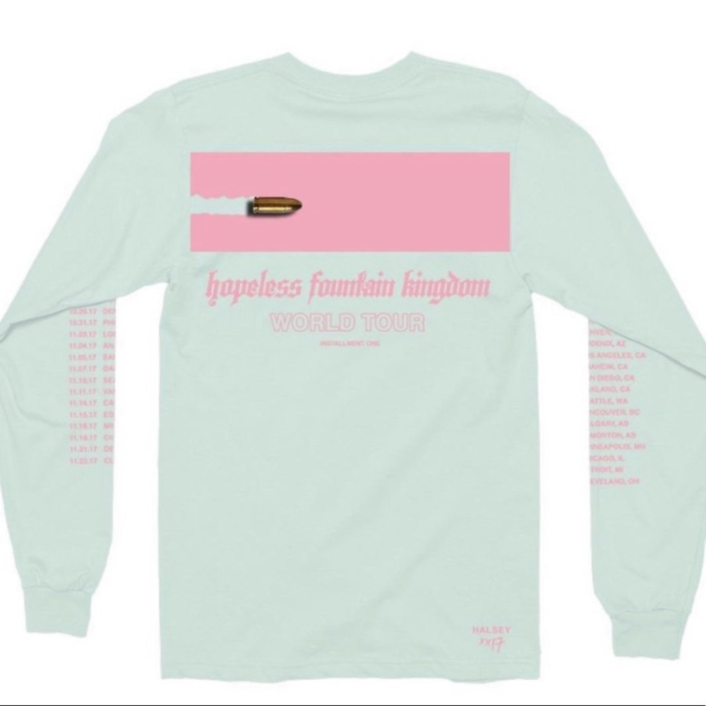Halsey OFFICIAL Tour Merchandise- Long Sleeve Tee
